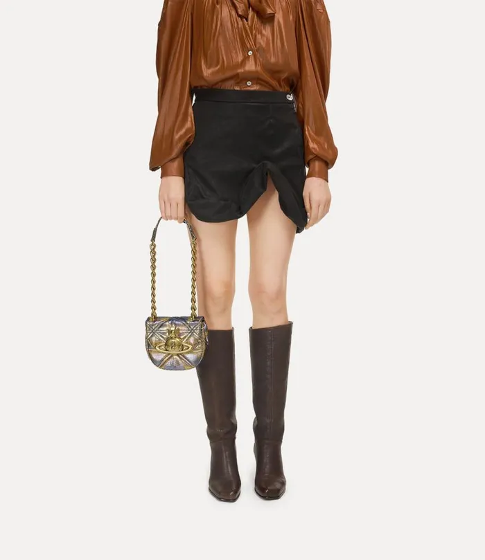 Women Jodie Saddle Bag Gold Vivienne Westwood Handbags Women Jodie Saddle Bag Gold Vivienne Westwood Handbags