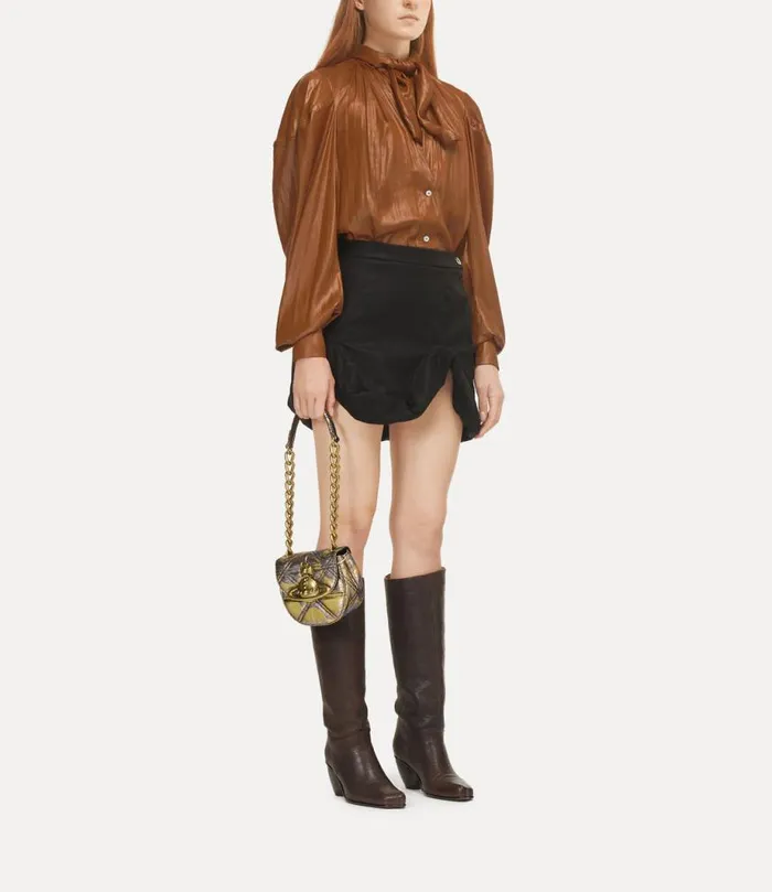 Women Jodie Saddle Bag Gold Vivienne Westwood Handbags Women Jodie Saddle Bag Gold Vivienne Westwood Handbags
