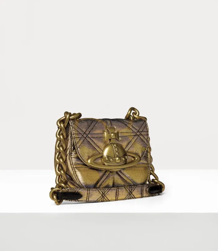Women Jodie Saddle Bag Gold Vivienne Westwood Handbags Women Jodie Saddle Bag Gold Vivienne Westwood Handbags