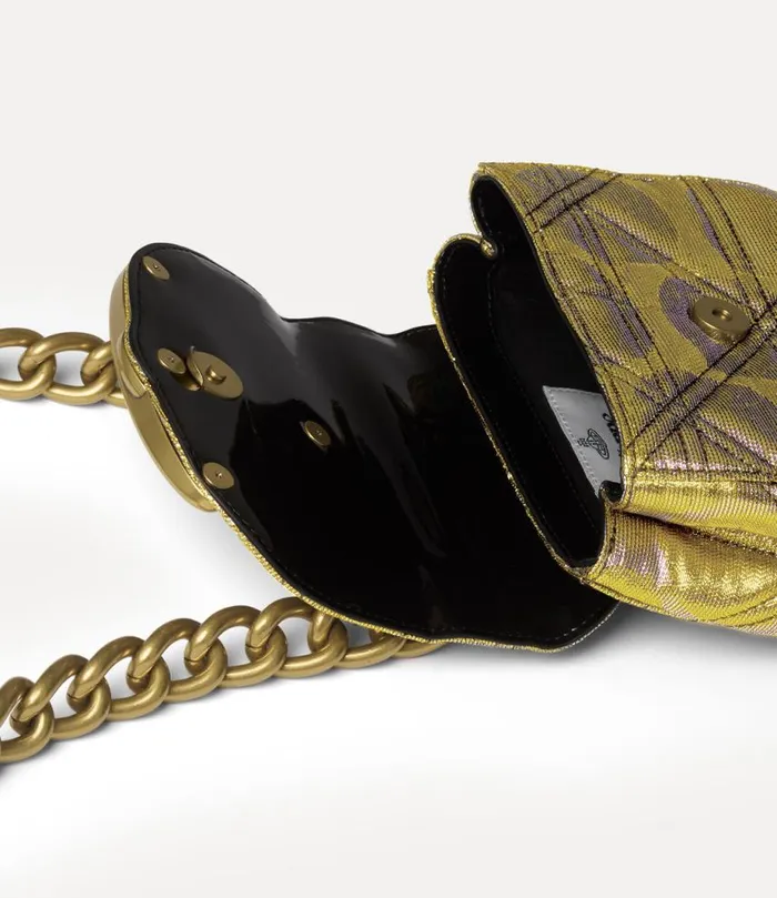 Women Jodie Saddle Bag Gold Vivienne Westwood Handbags Women Jodie Saddle Bag Gold Vivienne Westwood Handbags