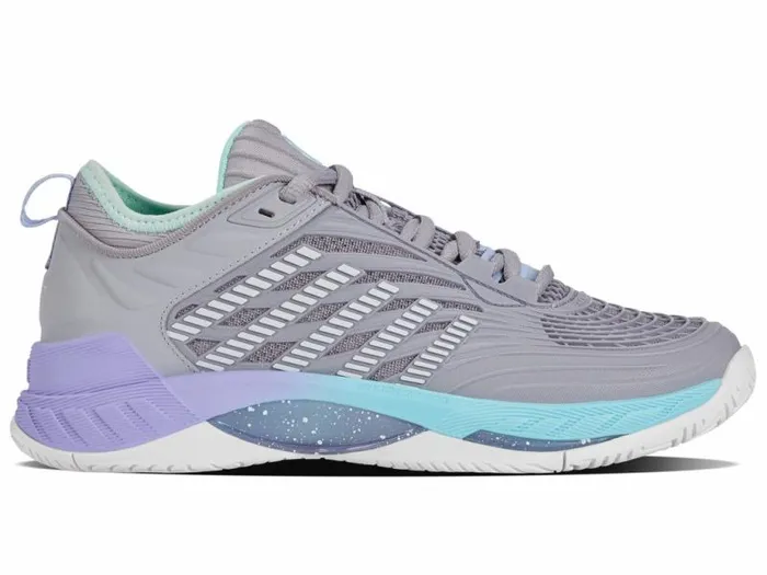 Women KSwiss Tennis HYPERCOURT SUPREME 2 Lilac Graynimbus Cloudneon Purple