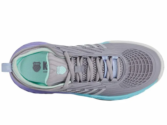 Women KSwiss Tennis HYPERCOURT SUPREME 2 Lilac Graynimbus Cloudneon Purple