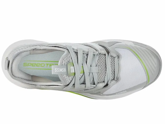 Women KSwiss Tennis SPEEDTRAC Gray Violetwhitelime Green