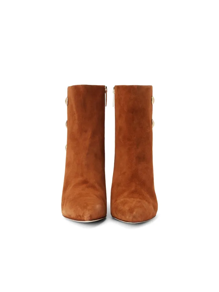 Women L039Agence Boots and Booties New Theodora Bootie Buckskin Suede Women L039Agence Boots and Booties New Theodora Bootie Buckskin Suede