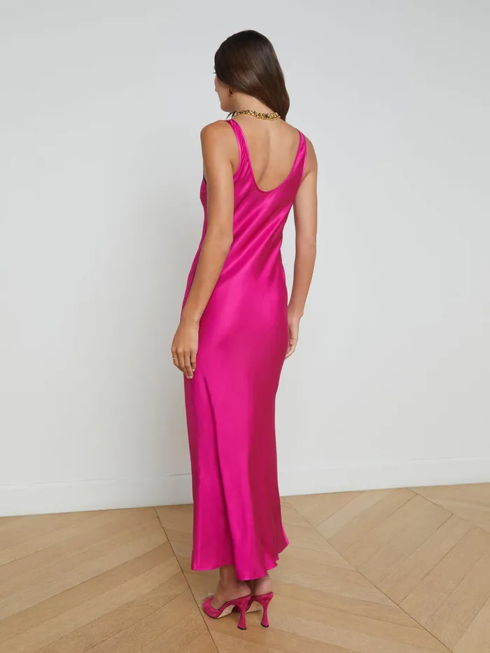 Women L039Agence Dresses and Jumpsuits Akiya Dress Light Ruby Women L039Agence Dresses and Jumpsuits Akiya Dress Light Ruby