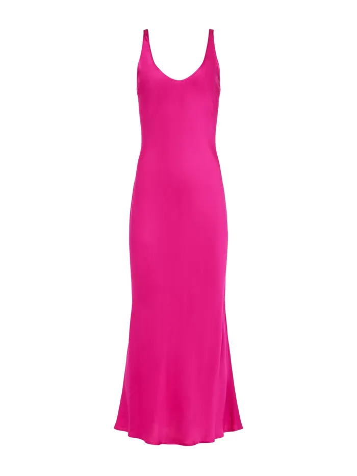 Women L039Agence Dresses and Jumpsuits Akiya Dress Light Ruby Women L039Agence Dresses and Jumpsuits Akiya Dress Light Ruby