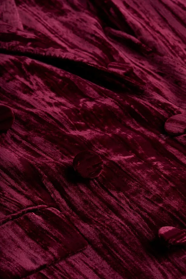Women L039Agence Matching Sets Aimee Velvet Blazer Dark Port Velvet Women L039Agence Matching Sets Aimee Velvet Blazer Dark Port Velvet
