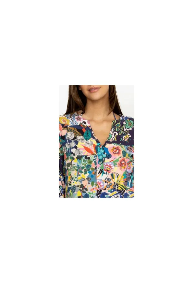 Women Layla Puff Sleeve Maxi CoverUp Layla Johnny Was Cover Ups and Kimonos