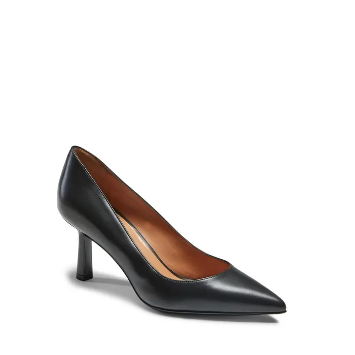 Women Leather Pums Black Fratelli Rossetti Dcollet