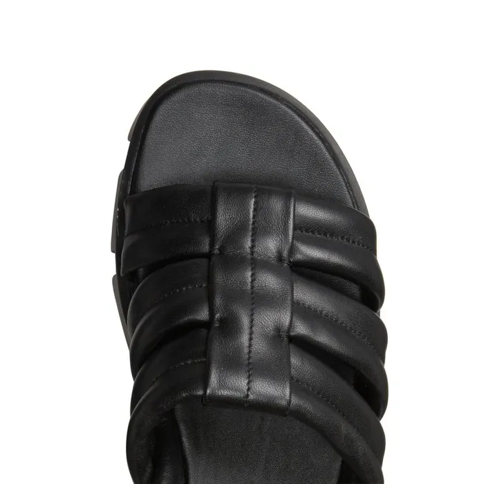 Women Leather Sandal Black Fratelli Rossetti Sandals Women Leather Sandal Black Fratelli Rossetti Sandals