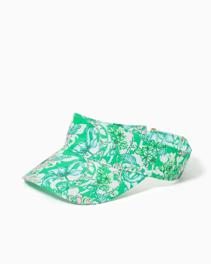 Women Lilly Pulitzer Hats and Hair Its A Match Visor Spearmint Blossom Views Accessories Small Women Lilly Pulitzer Hats and Hair Its A Match Visor Spearmint Blossom Views Accessories Small