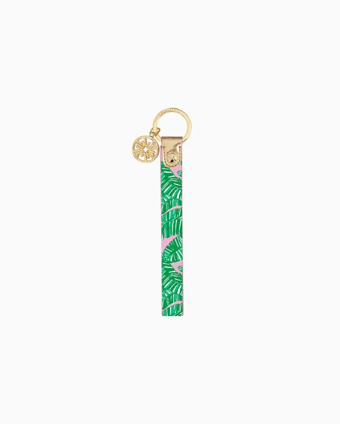 Women Lilly Pulitzer Phone and Tech Strap Keychain Conch Shell Pink Lets Go Bananas Women Lilly Pulitzer Phone and Tech Strap Keychain Conch Shell Pink Lets Go Bananas