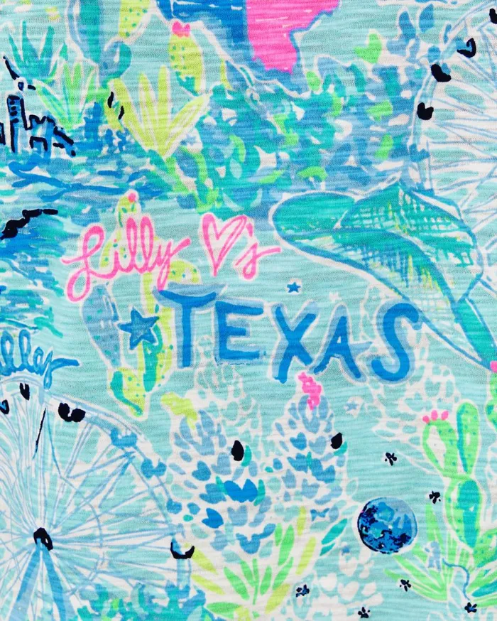 Women Lilly Pulitzer Tops Etta VNeck Top Bali Blue Lilly Loves Cape Cod Women Lilly Pulitzer Tops Etta VNeck Top Bali Blue Lilly Loves Cape Cod