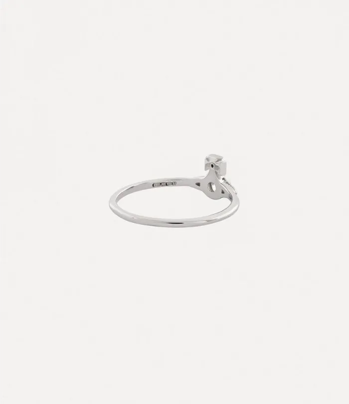 Women London Orb Ring Platinumwhitecz Vivienne Westwood Classic Styles Women London Orb Ring Platinumwhitecz Vivienne Westwood Classic Styles