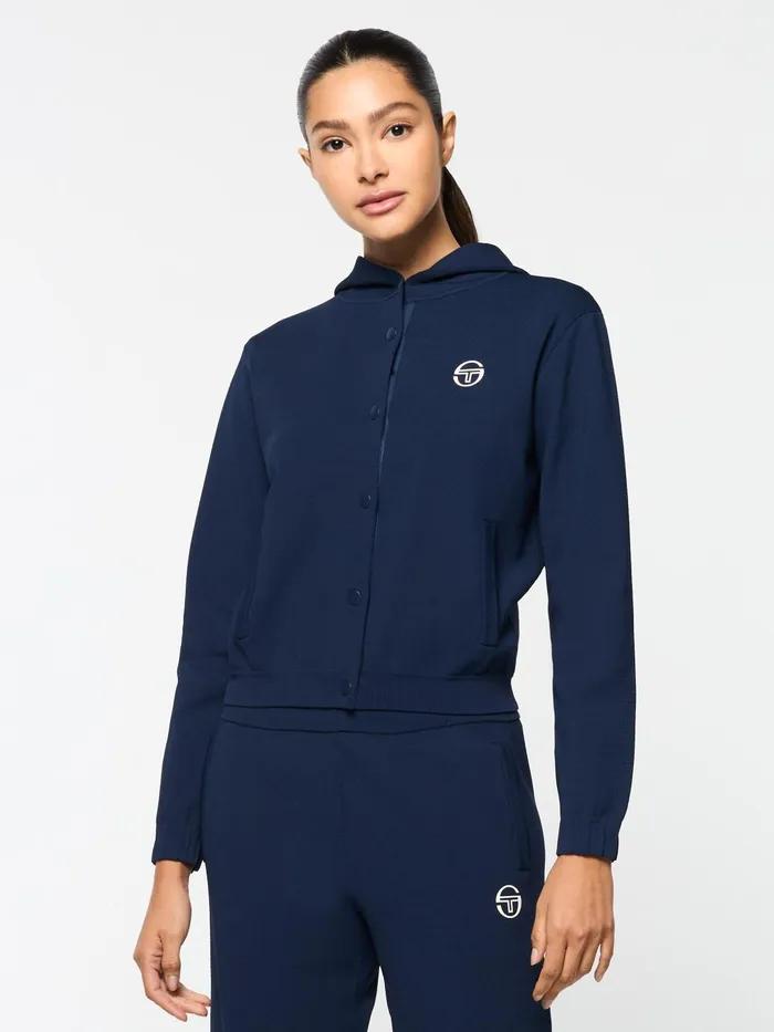 Women Loungewear Sergio Tacchini Rosolina Hoodie Maritime Blue