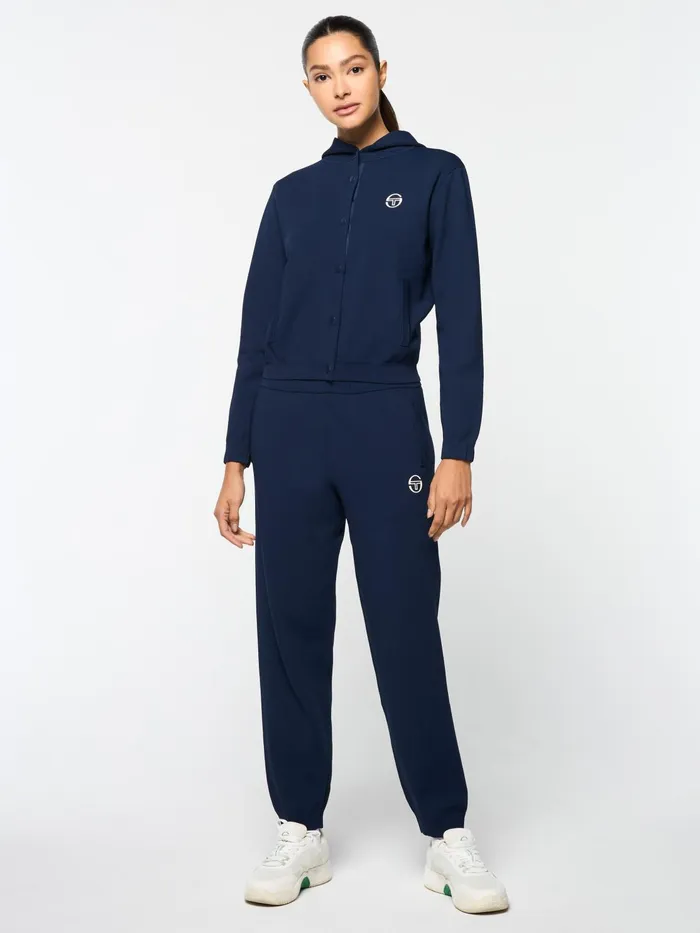Women Loungewear Sergio Tacchini Rosolina Hoodie Maritime Blue