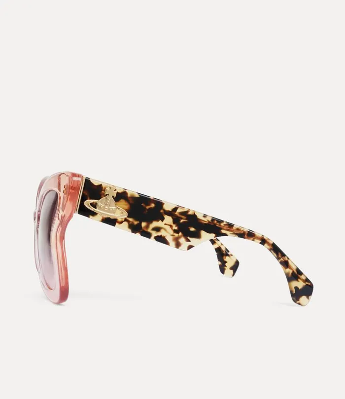 WomenMen Athalia Champagnepeachgrad Vivienne Westwood Sunglasses WomenMen Athalia Champagnepeachgrad Vivienne Westwood Sunglasses