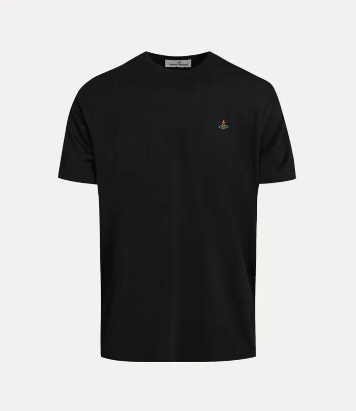 WomenMen Classic TShirt Multicolour Orb Black Vivienne Westwood Tops And Shirts