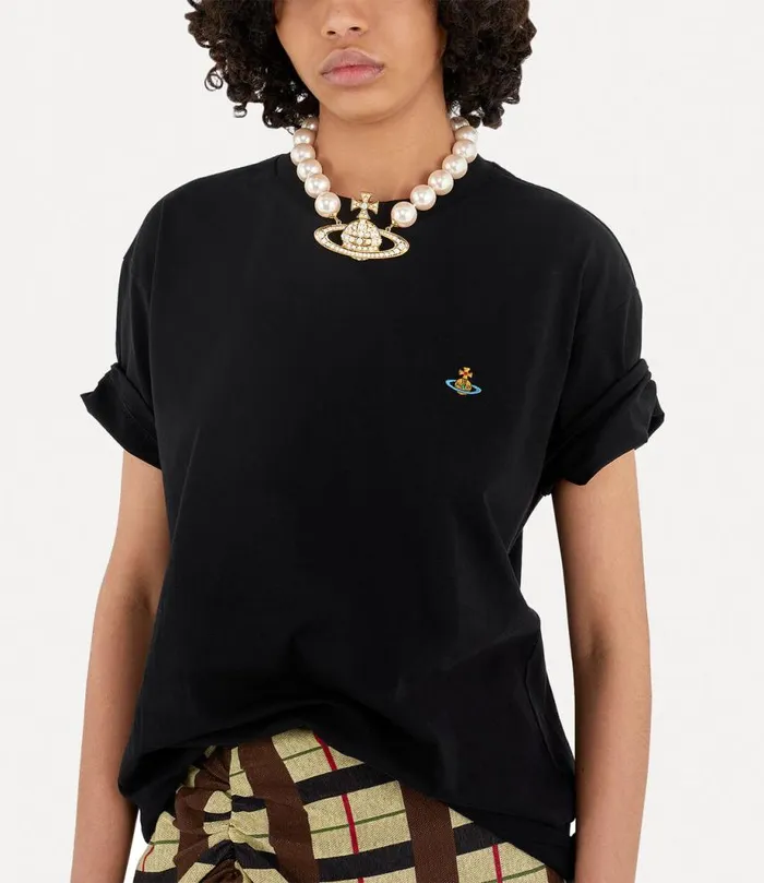 WomenMen Classic TShirt Multicolour Orb Black Vivienne Westwood Tops And Shirts WomenMen Classic TShirt Multicolour Orb Black Vivienne Westwood Tops And Shirts