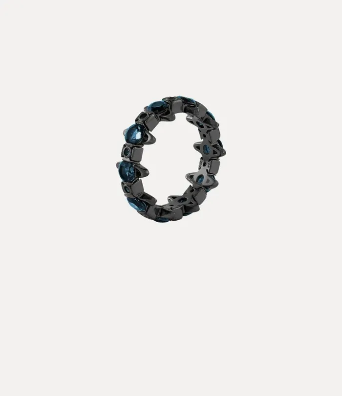 WomenMen Warwick Ring Rutheniumbluenanocrystalcz Vivienne Westwood Rings WomenMen Warwick Ring Rutheniumbluenanocrystalcz Vivienne Westwood Rings