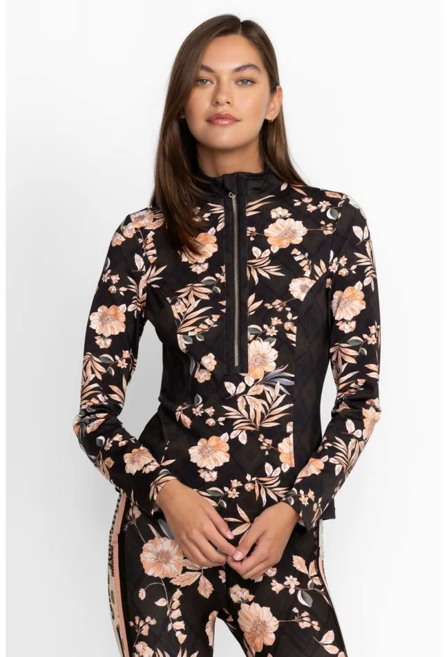 Women Nido Blocked Athletic Mock Neck Pullover Nido Johnny Was Outerwear