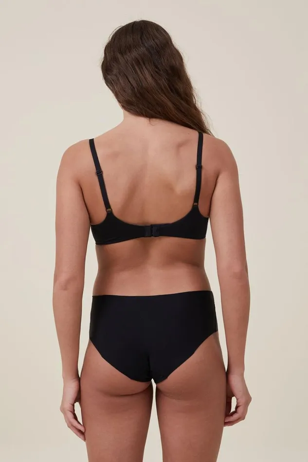 Women Panties Cotton On The Invisible Boyleg Brief r Black Women Panties Cotton On The Invisible Boyleg Brief r Black