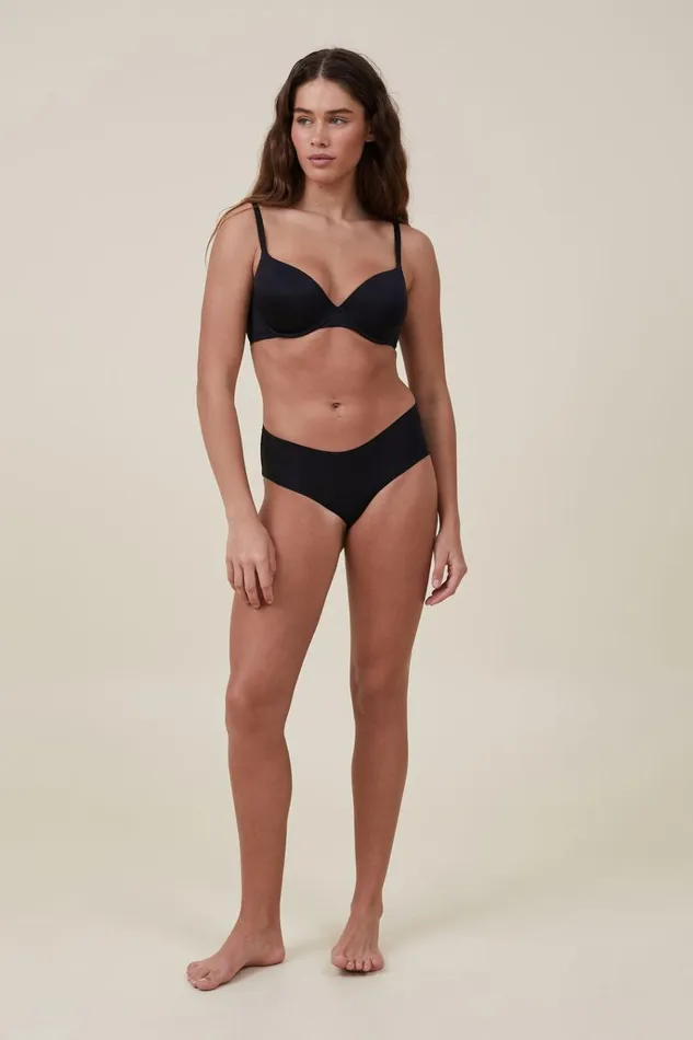 Women Panties Cotton On The Invisible Boyleg Brief r Black Women Panties Cotton On The Invisible Boyleg Brief r Black