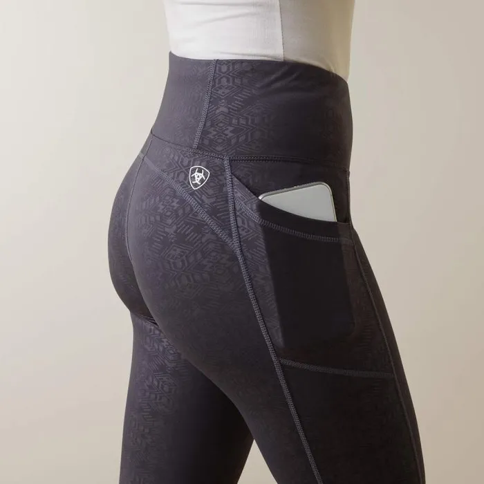 Women Pants and Shorts Ariat Tek Tight Zia Embossed Periscope Women Pants and Shorts Ariat Tek Tight Zia Embossed Periscope