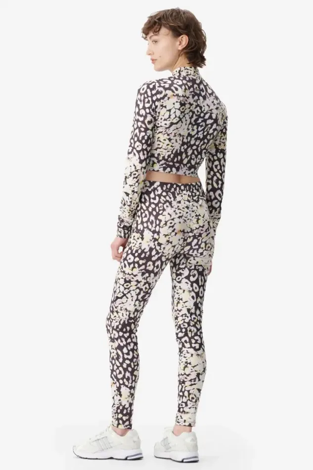 Women Pants and Skirts Lala Berlin Legging Leonie Polyester Mix Floral Leo Women Pants and Skirts Lala Berlin Legging Leonie Polyester Mix Floral Leo