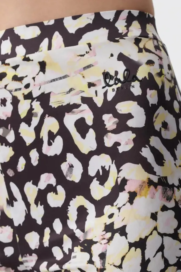 Women Pants and Skirts Lala Berlin Legging Leonie Polyester Mix Floral Leo Women Pants and Skirts Lala Berlin Legging Leonie Polyester Mix Floral Leo