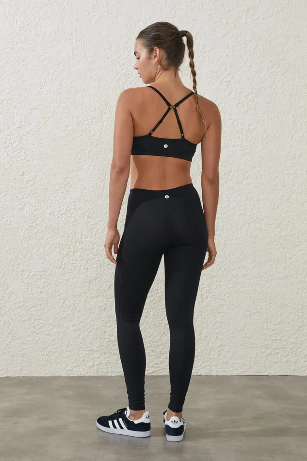 Women Pants Cotton On Active Core Pocket Full Length Tight Black Women Pants Cotton On Active Core Pocket Full Length Tight Black