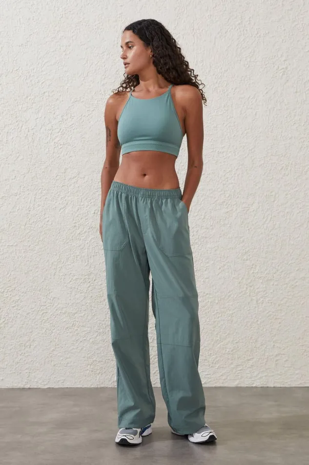 Women Pants Cotton On Essential Move Pant Myrtle Dream