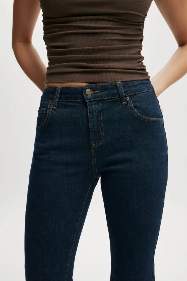 Women Pants Cotton On Stretch Bootcut Flare Jean Oxford Blue Women Pants Cotton On Stretch Bootcut Flare Jean Oxford Blue