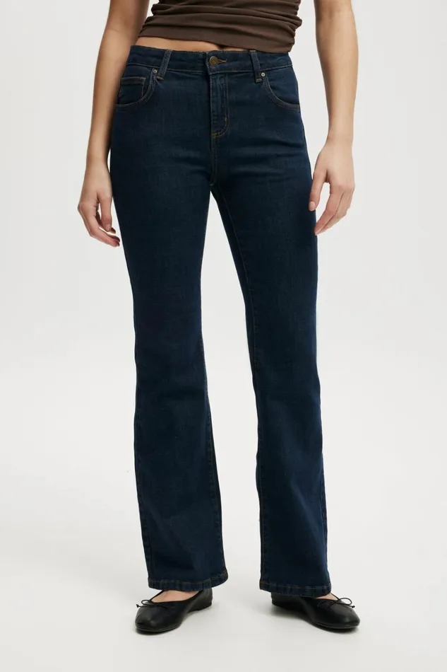Women Pants Cotton On Stretch Bootcut Flare Jean Oxford Blue Women Pants Cotton On Stretch Bootcut Flare Jean Oxford Blue
