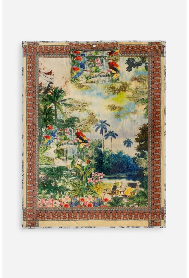 Women Paradise Travel Blanket Paradise Johnny Was Blankets
