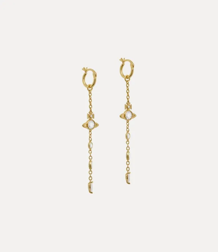Women Phaedra Long Earrings Goldwhitecz Vivienne Westwood Earrings Women Phaedra Long Earrings Goldwhitecz Vivienne Westwood Earrings