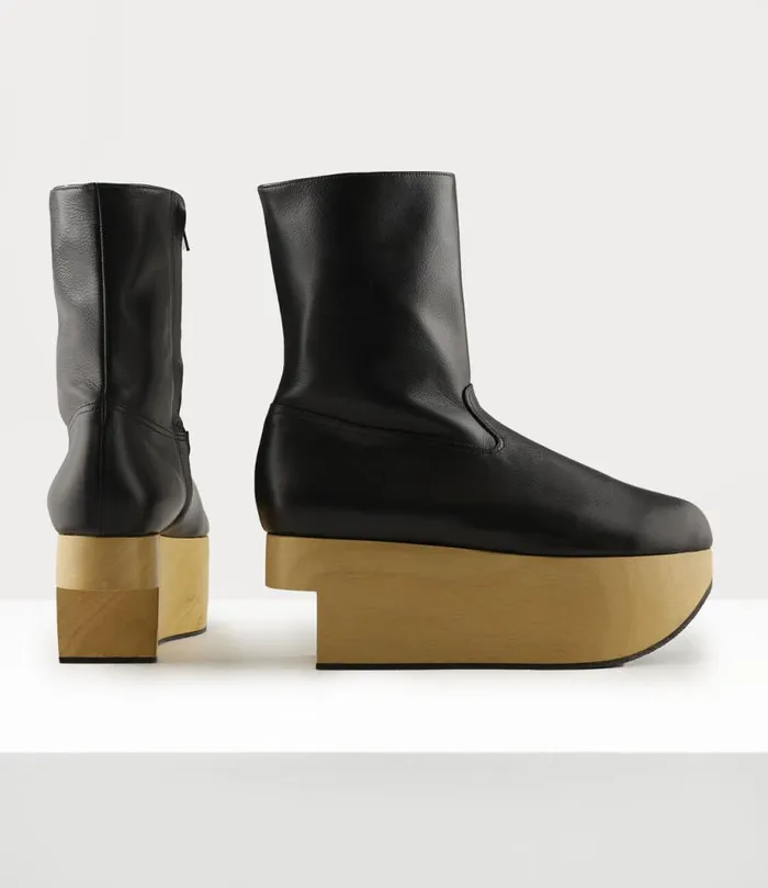 Women Rocking Horse Boot Black Vivienne Westwood Boots Women Rocking Horse Boot Black Vivienne Westwood Boots