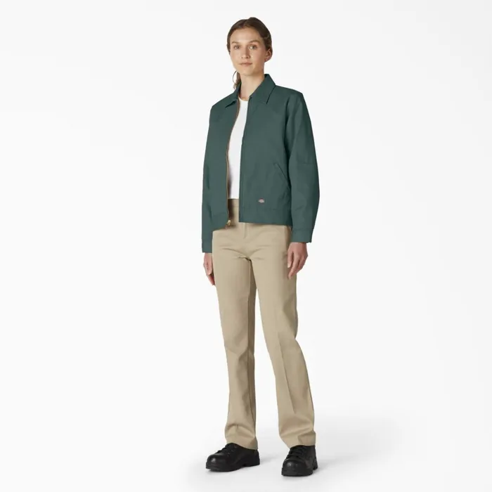 Womens Insulated Eisenhower Jacket Lincoln Green Lincoln Green lso Women Dickies Coats and Jackets Womens Insulated Eisenhower Jacket Lincoln Green Lincoln Green lso Women Dickies Coats and Jackets