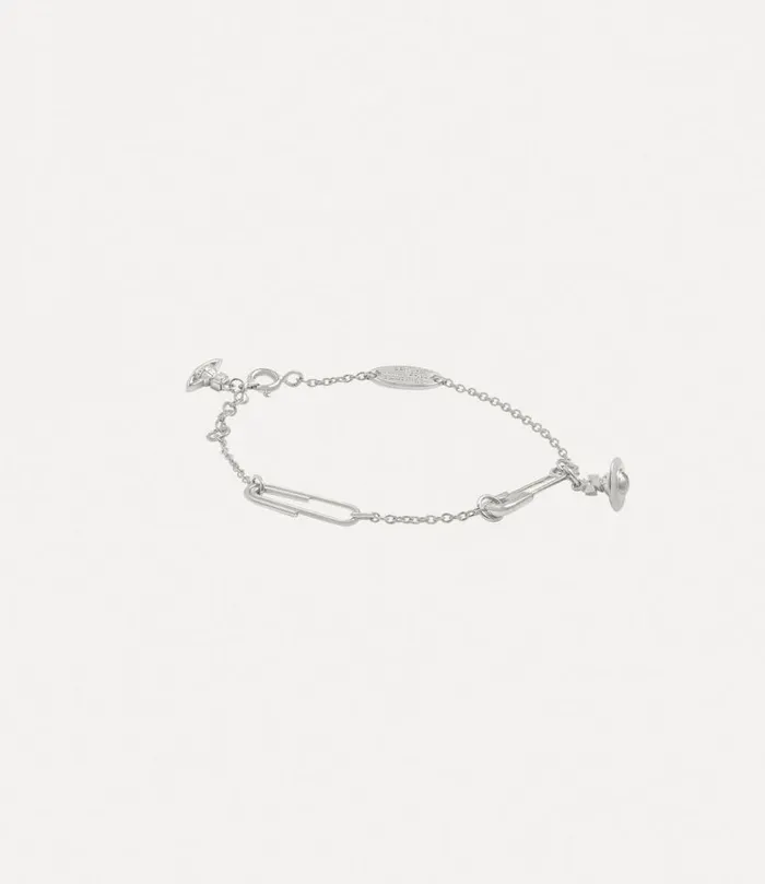 Women Safety Pin Bracelet Platinum Vivienne Westwood Bracelets Women Safety Pin Bracelet Platinum Vivienne Westwood Bracelets