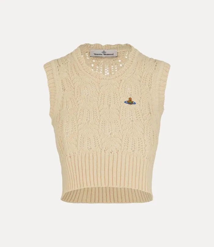 Women Samantha Top Cream Vivienne Westwood Tops And Shirts