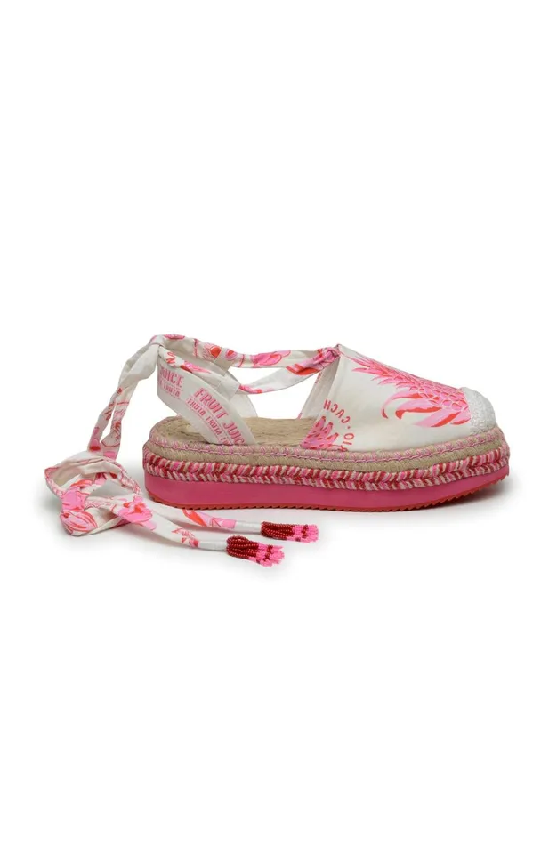 Women Sandals Farm Rio Pink Fruit Juice Espadrille Platform Sandal Women Sandals Farm Rio Pink Fruit Juice Espadrille Platform Sandal