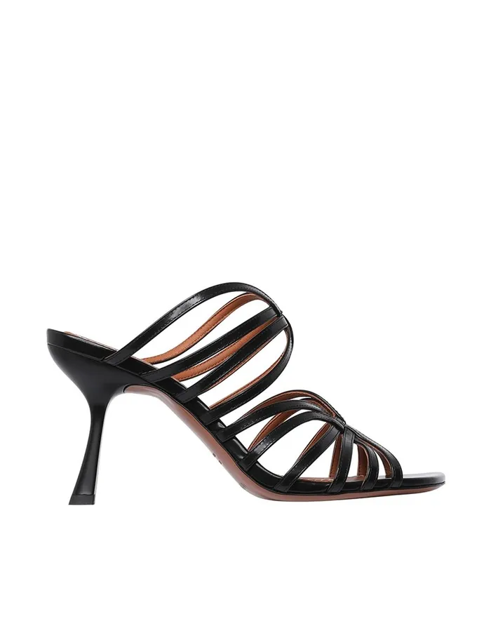 Women Sandals Zimmermann Aura Mule 85 Black