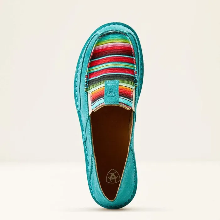 Women Shoes and Sneakers Ariat Cruiser Teal Suedestriking Serape Women Shoes and Sneakers Ariat Cruiser Teal Suedestriking Serape
