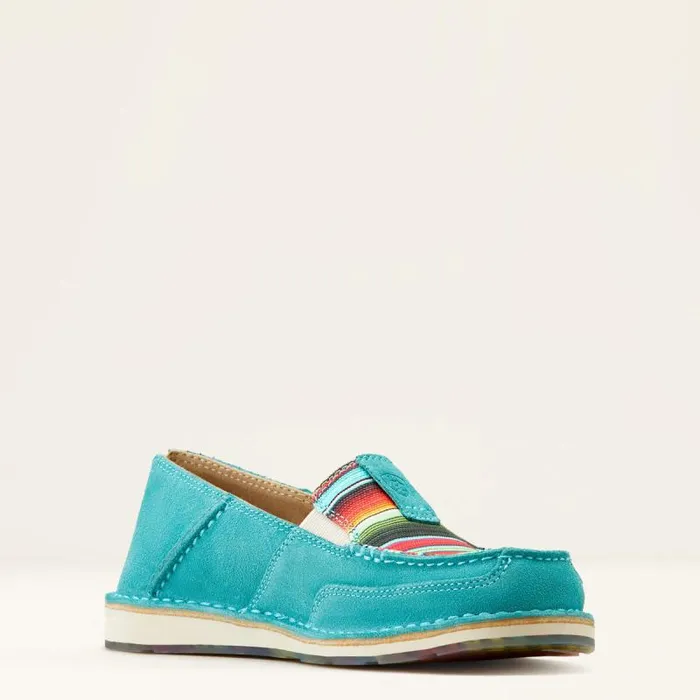 Women Shoes and Sneakers Ariat Cruiser Teal Suedestriking Serape Women Shoes and Sneakers Ariat Cruiser Teal Suedestriking Serape