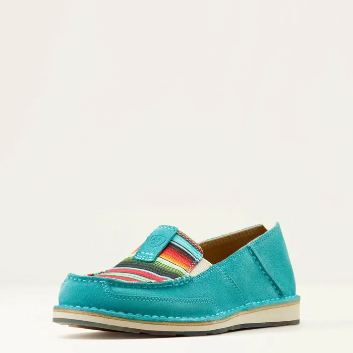 Women Shoes and Sneakers Ariat Cruiser Teal Suedestriking Serape Women Shoes and Sneakers Ariat Cruiser Teal Suedestriking Serape