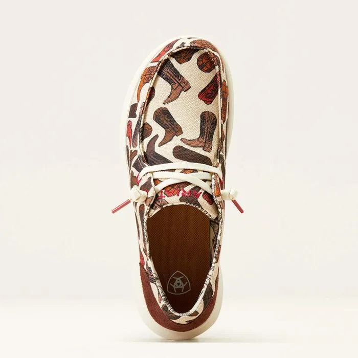 Women Shoes and Sneakers Ariat Hilo New Boot Goofin Print Women Shoes and Sneakers Ariat Hilo New Boot Goofin Print