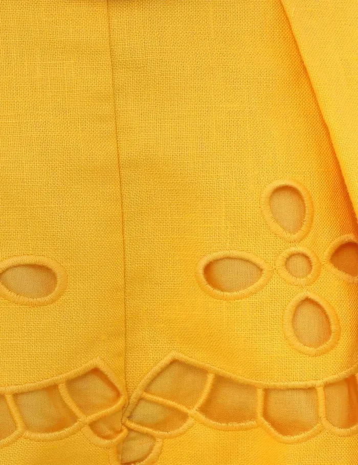 Women Shorts and Pants Zimmermann Pop Embroidered Short Mango