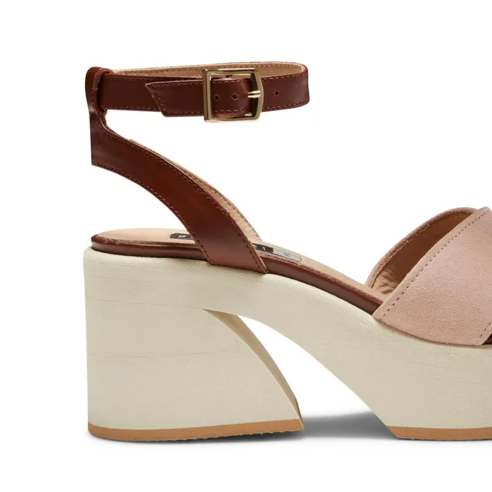 Women Suede Wedge Sandal Peach Fratelli Rossetti Sandals Women Suede Wedge Sandal Peach Fratelli Rossetti Sandals