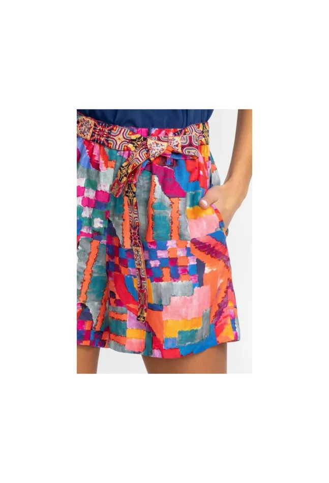 Women Summer Daydream Linen Short Summer Daydream Johnny Was Bottoms