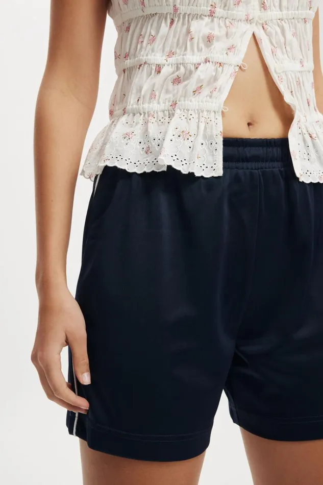 Women Sweats and Hoodies Cotton On Retro Sporty Long Short Winter Night